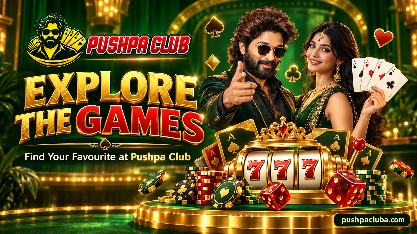 Pushpa Club — Explore the Games — pushpacluba.com