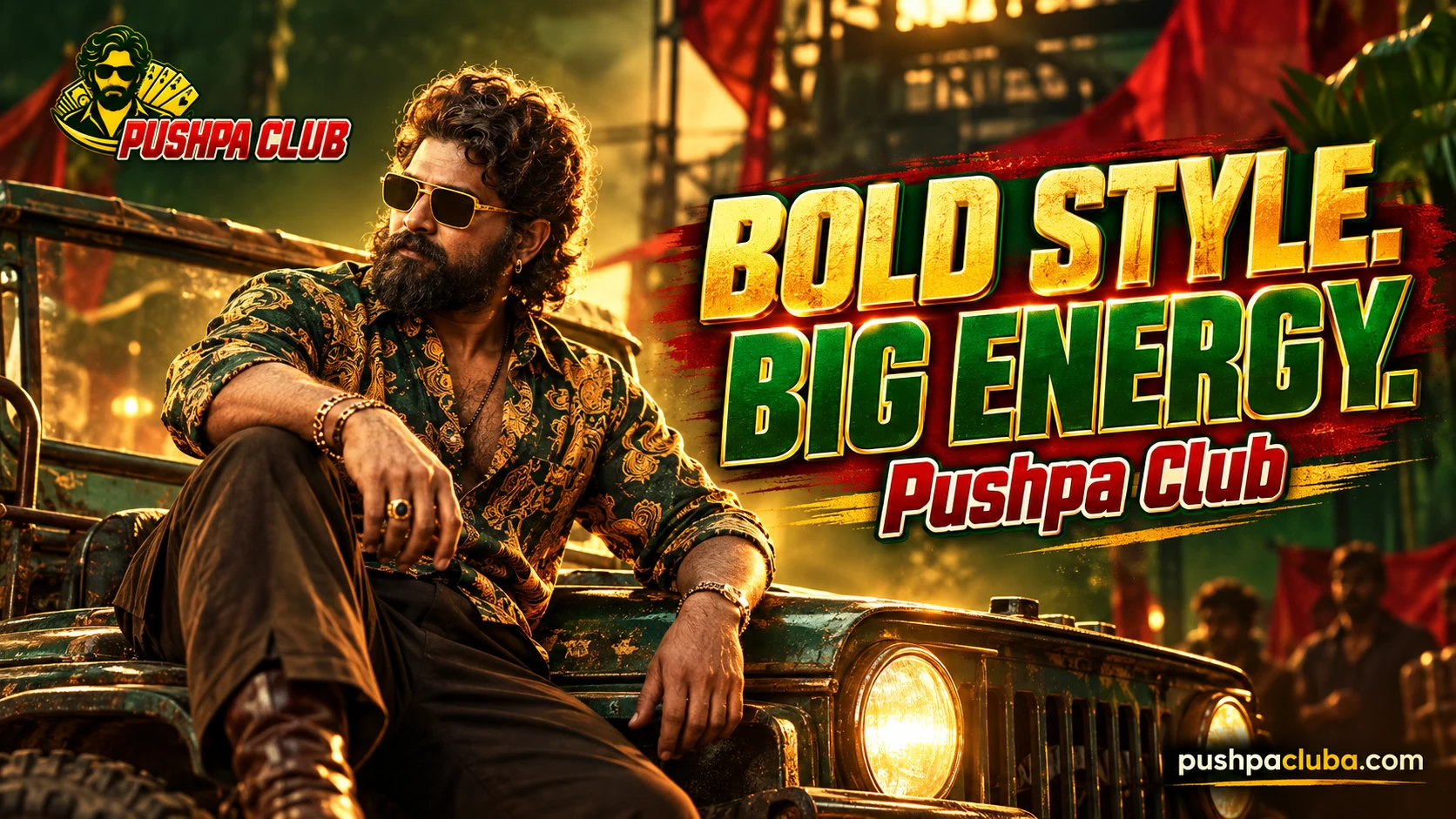 Pushpa Club — Bold Style. Big Energy. — pushpacluba.com