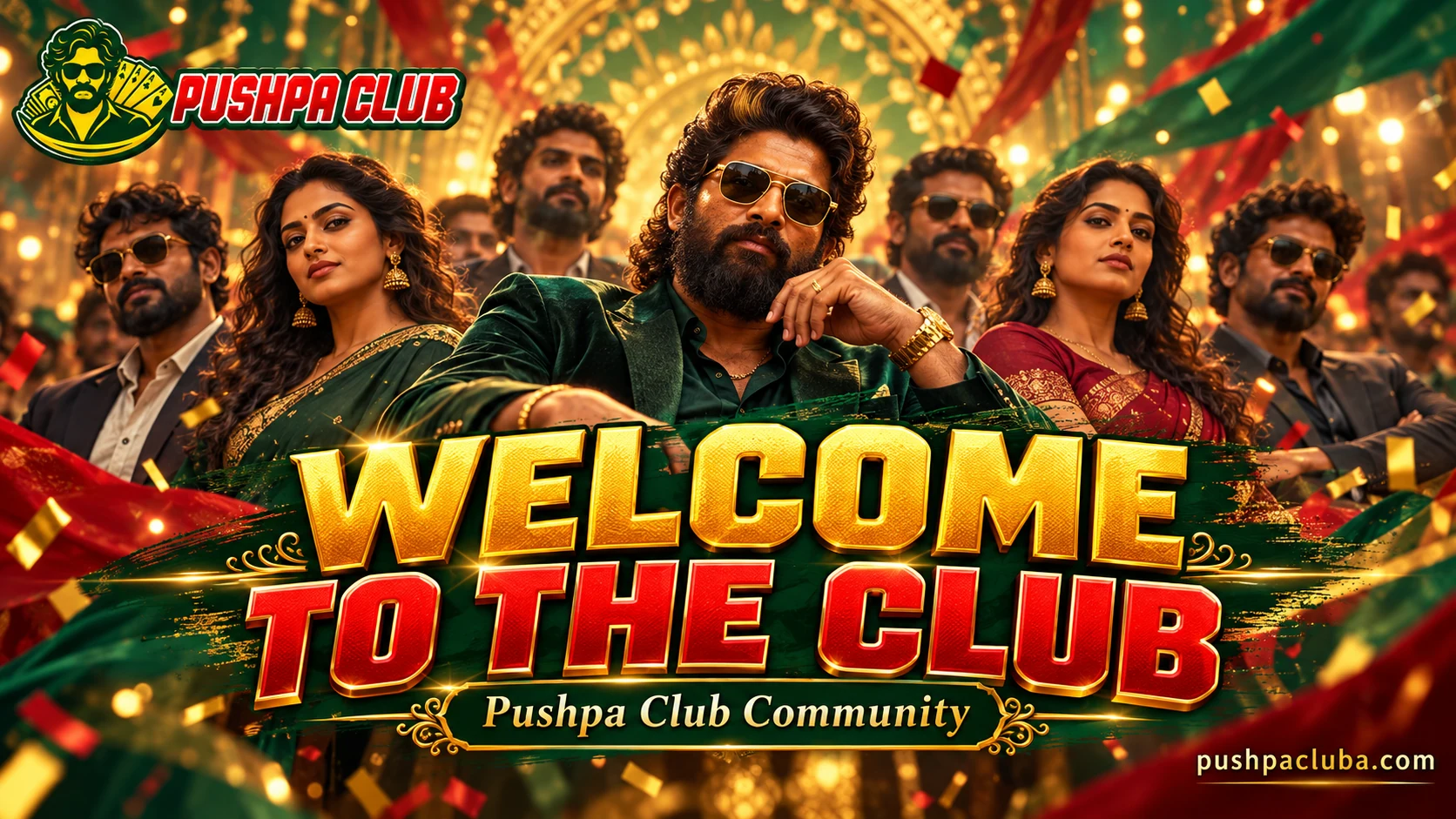 Pushpa Club — Welcome to the Club — pushpacluba.com