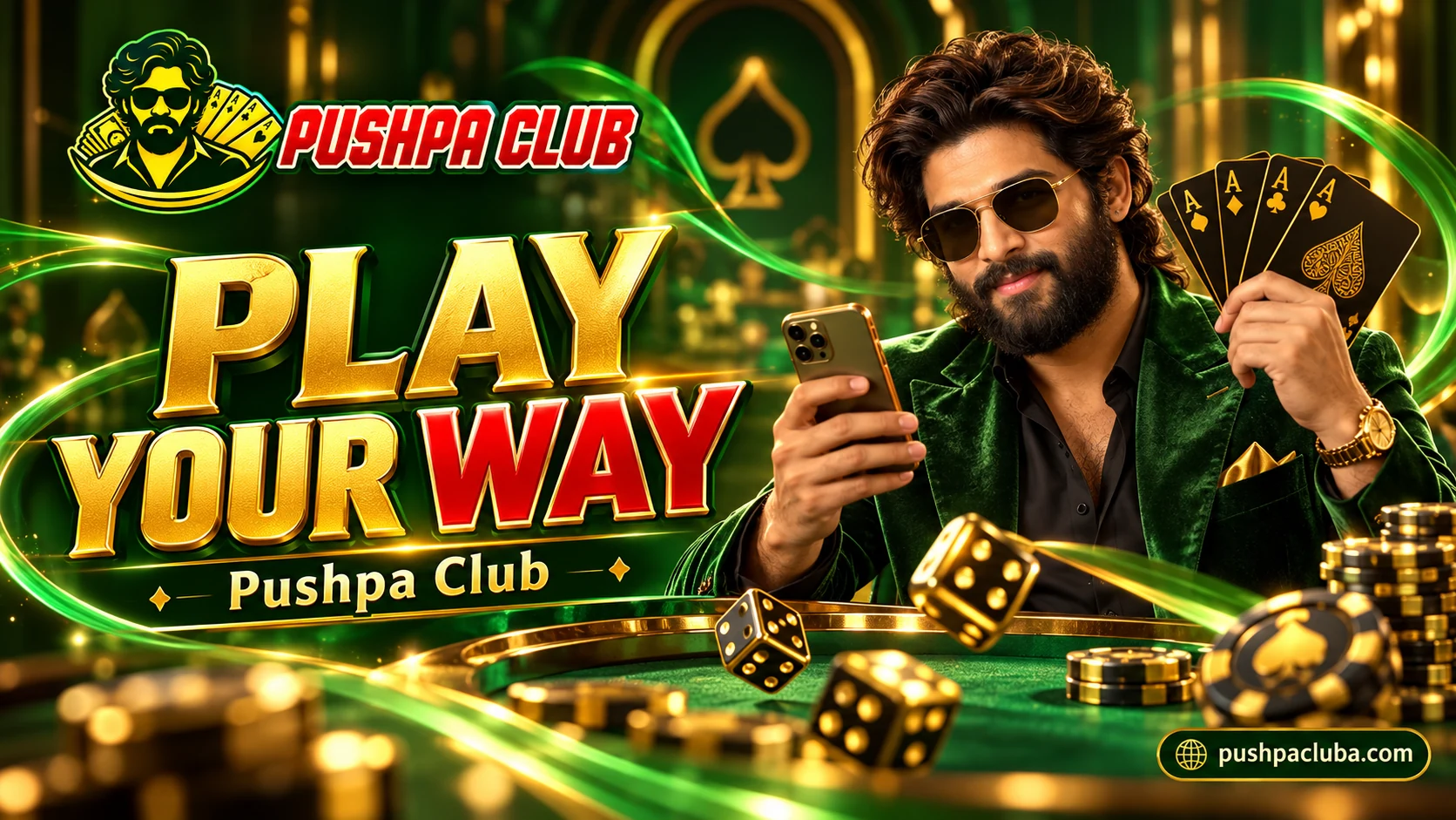 Pushpa Club — Play Your Way — pushpacluba.com