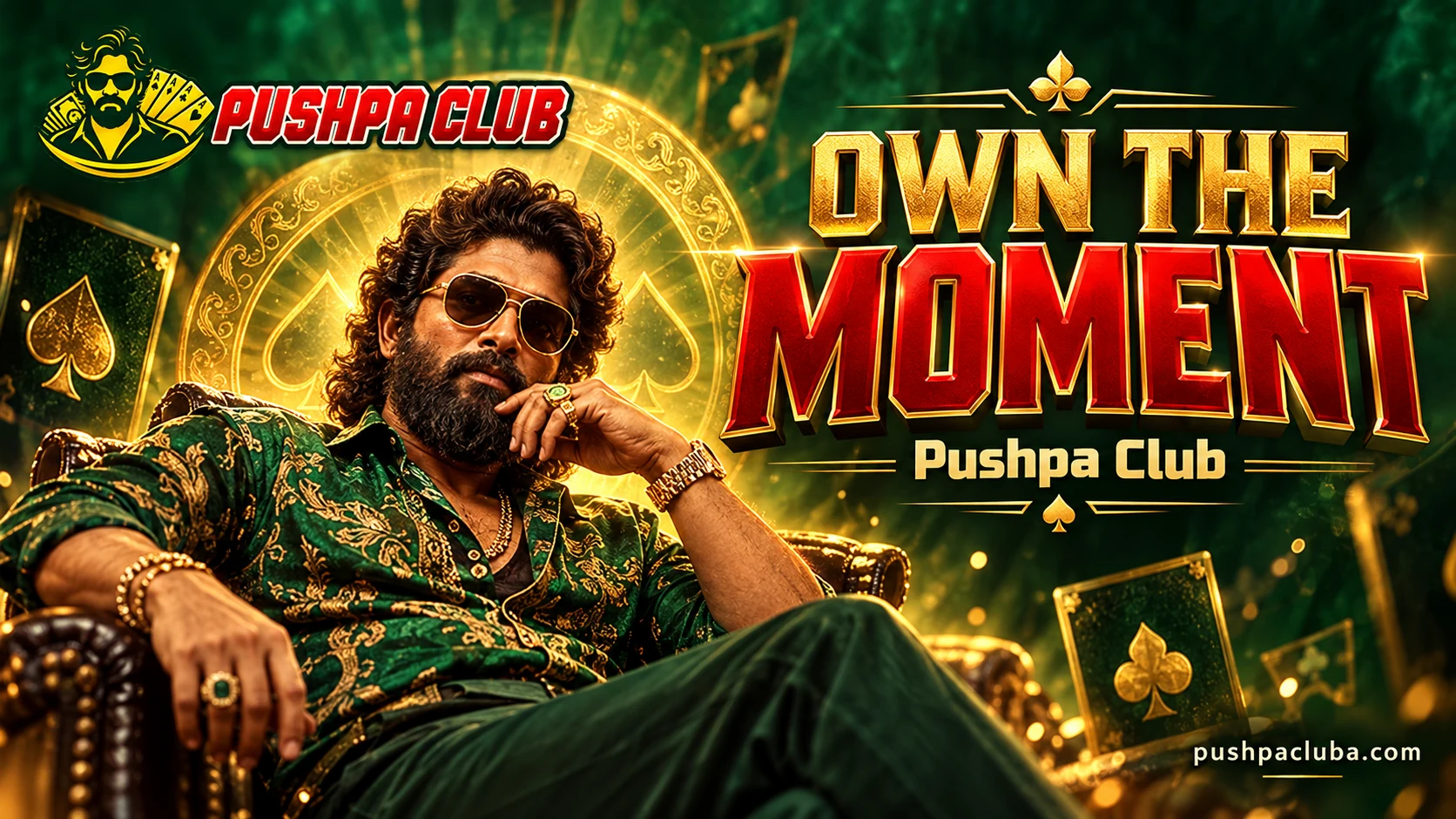 Pushpa Club — Own the Moment — pushpacluba.com